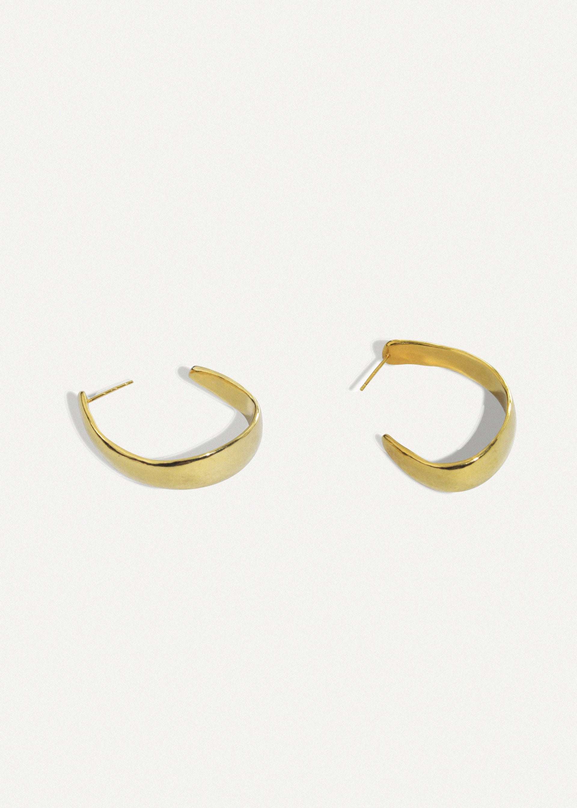 Hafren Hoops in Gold