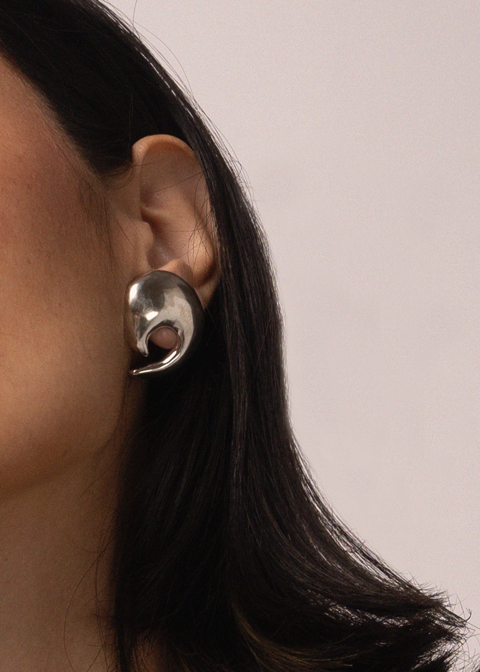 Cai Earrings in Silver